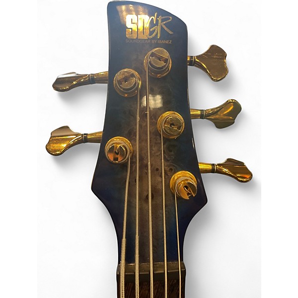 Used Ibanez SR2605 Ocean Water Perimeter Electric Bass Guitar