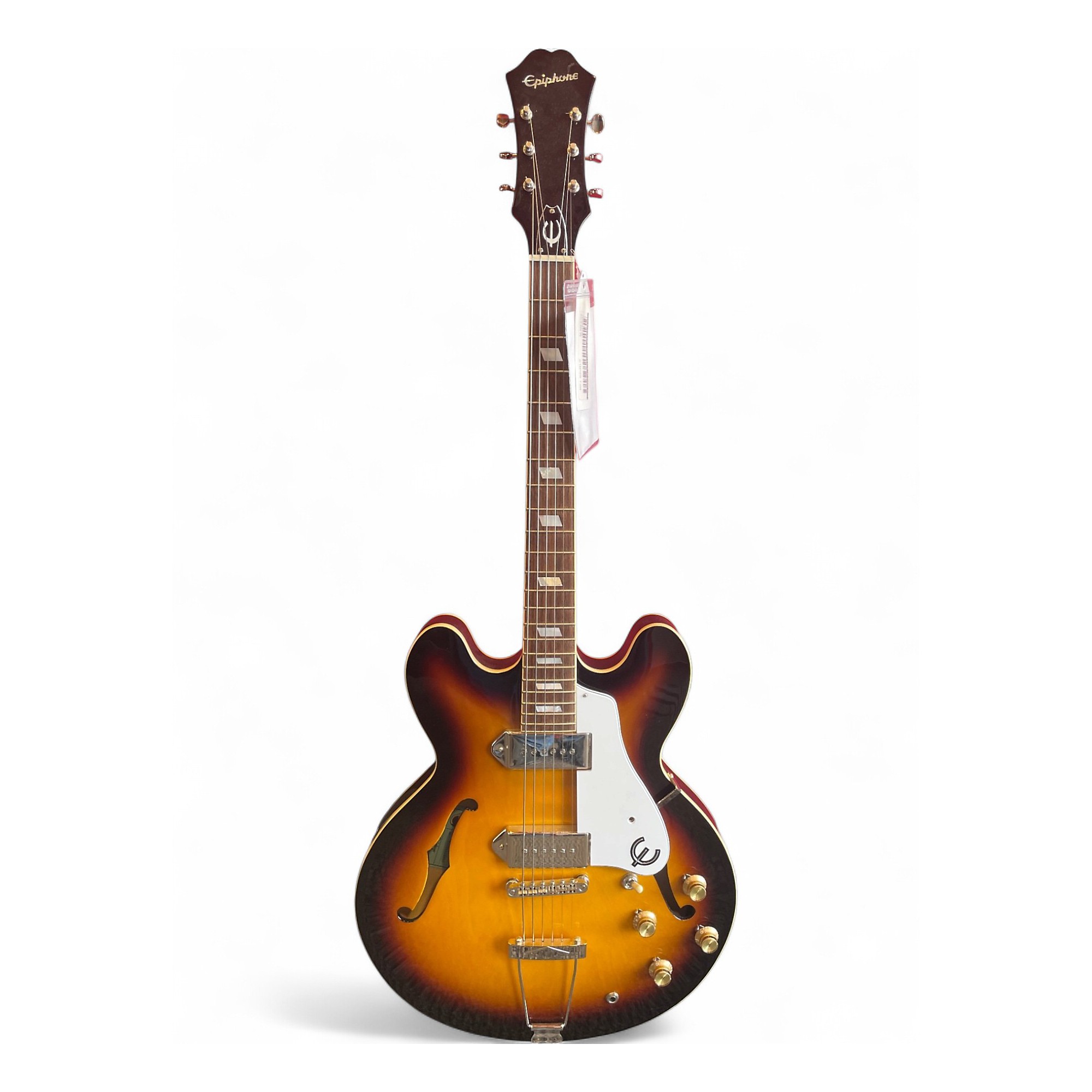 Used Epiphone Casino 2 Color Sunburst Hollow Body Electric Guitar