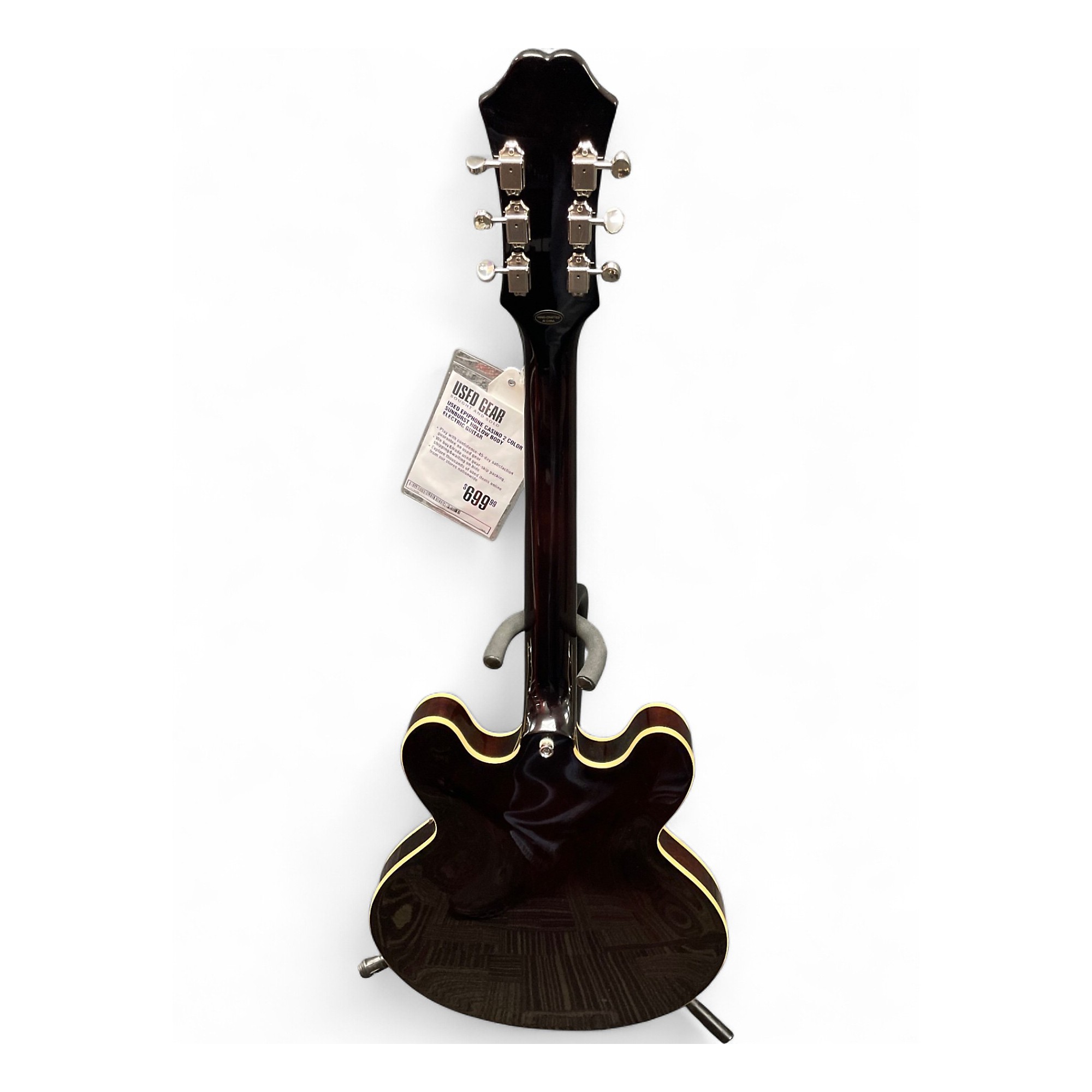 Used Epiphone Casino 2 Color Sunburst Hollow Body Electric Guitar