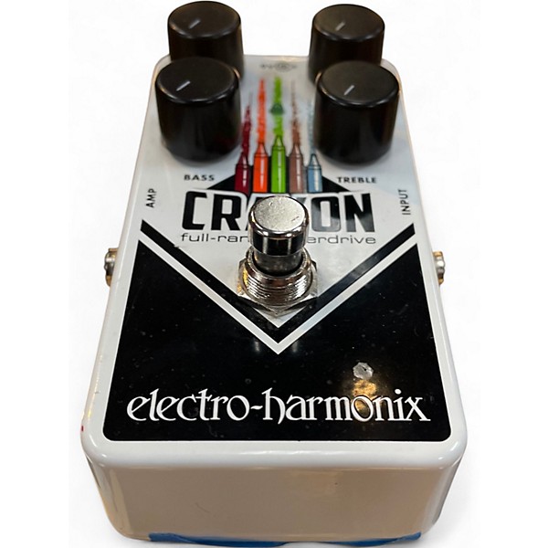 Used Electro-Harmonix Crayon Full Range Overdrive Effect Pedal