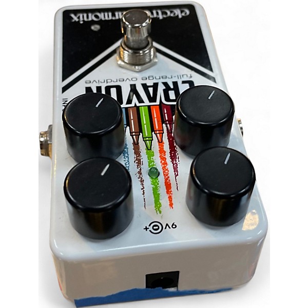 Used Electro-Harmonix Crayon Full Range Overdrive Effect Pedal