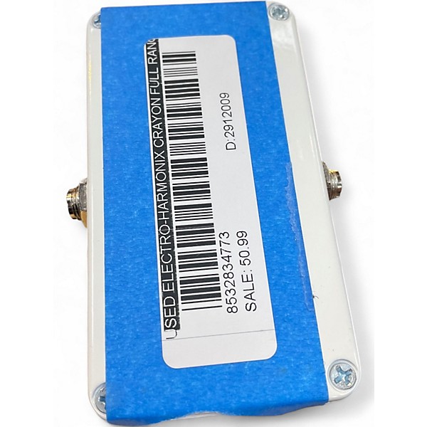 Used Electro-Harmonix Crayon Full Range Overdrive Effect Pedal