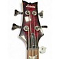 Used Schecter Guitar Research Stiletto Extreme 4 String Black Cherry Electric Bass Guitar