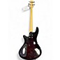 Used Schecter Guitar Research Stiletto Extreme 4 String Black Cherry Electric Bass Guitar