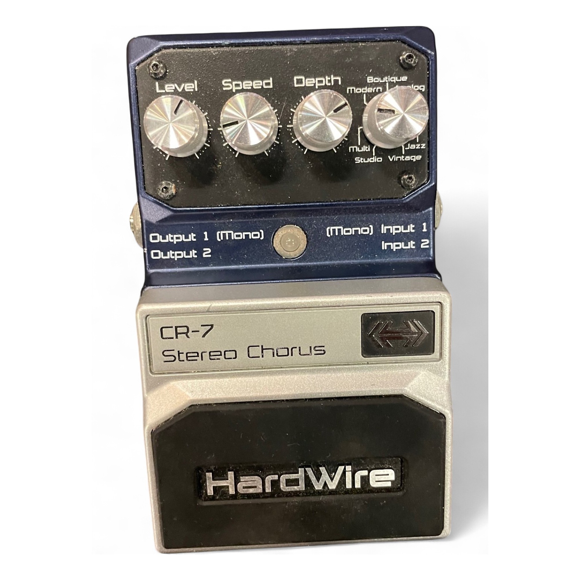 Used DigiTech HardWire Series CR7 Stereo Chorus Effect Pedal Used DigiTech HardWire Series CR7 Stereo Chorus Effect Pedal