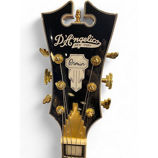 Used D'Angelico Premier EXL-1 Brown Burst Hollow Body Electric Guitar