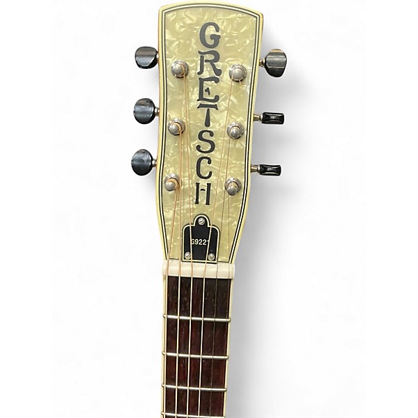 Used Gretsch Guitars G9221 Silver Resonator Guitar