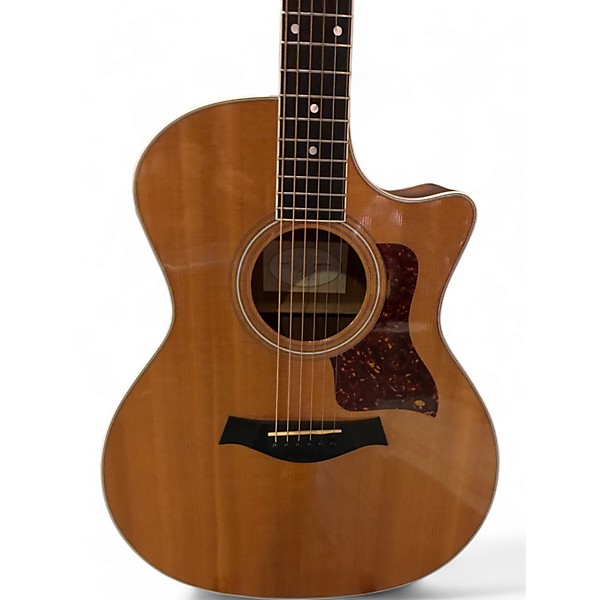 Used 2000 Taylor 414CE Natural Acoustic Electric Guitar