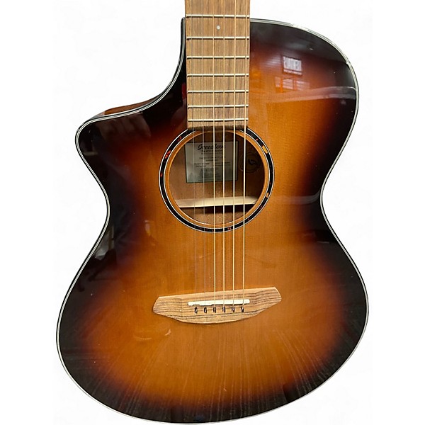 Used Breedlove DISCOVERY S CONCERT ED LH CE 2 Color Sunburst Acoustic Electric Guitar