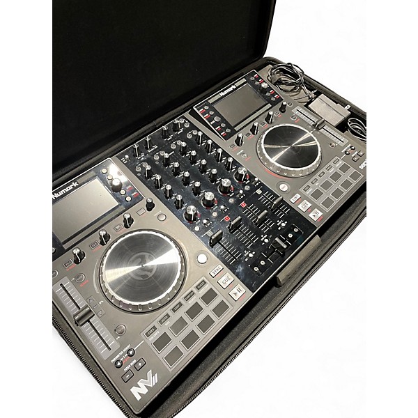 Used Numark NV2 with deck saver, case, stand DJ Controller