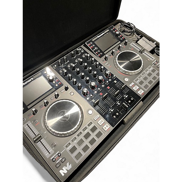 Used Numark NV2 with deck saver, case, stand DJ Controller