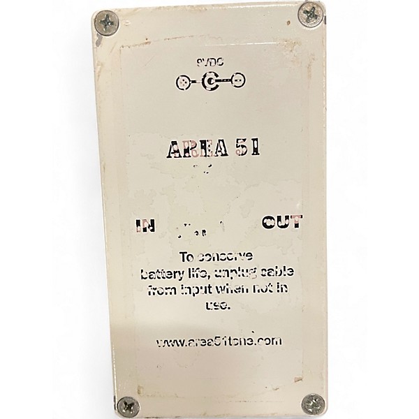 Used Area 51 FUZZ Effect Pedal