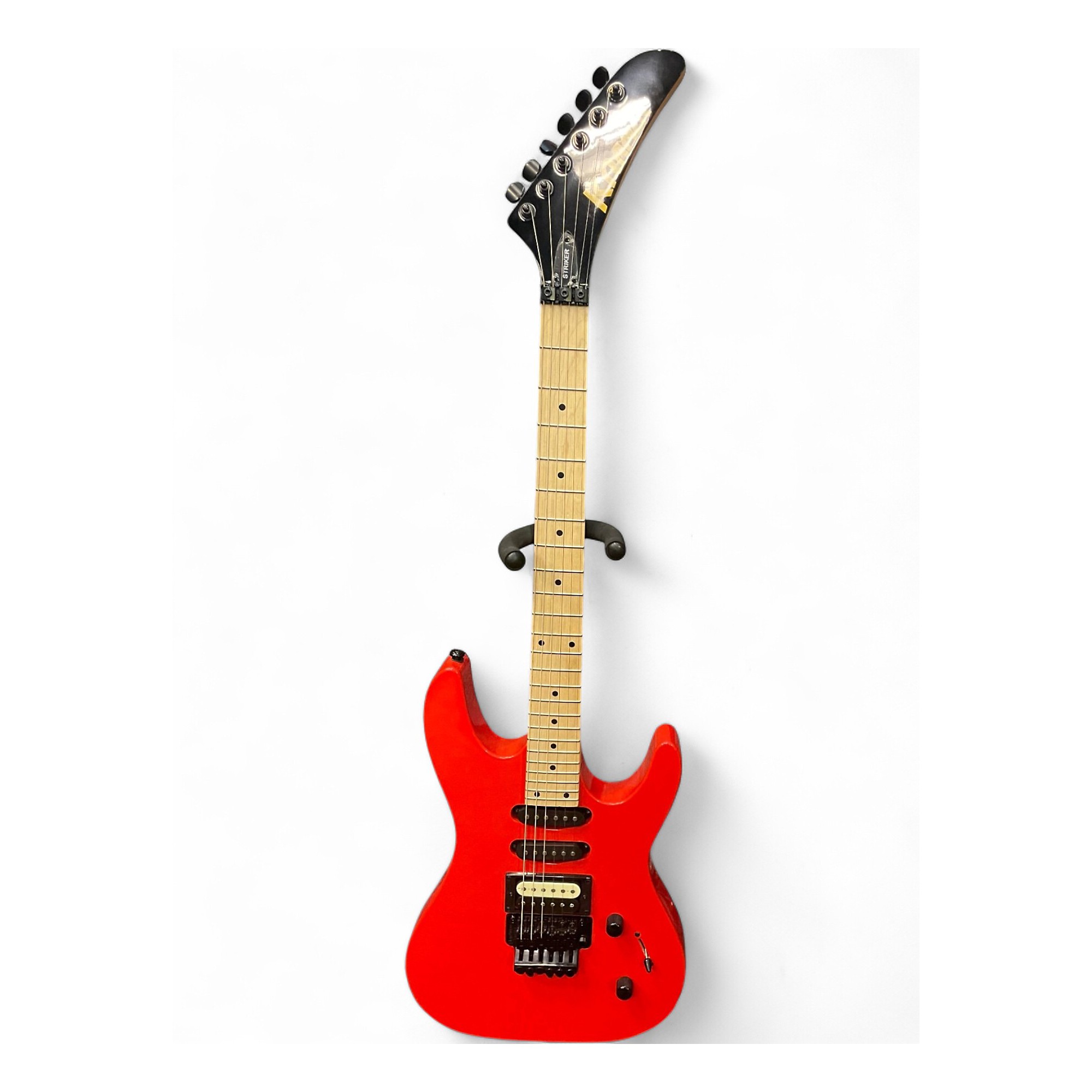 Used Kramer Striker JUMPER RED Solid Body Electric Guitar JUMPER