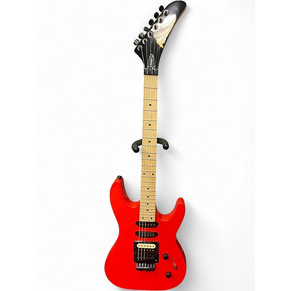 Used Kramer Striker  JUMPER RED Solid Body Electric Guitar
