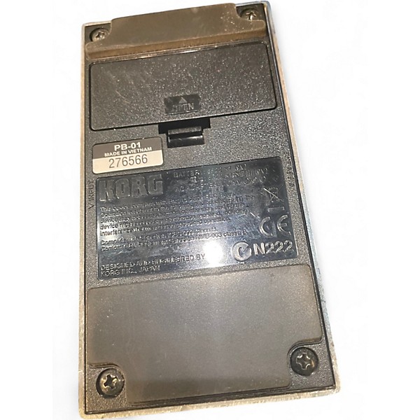 Used KORG PB01 Pitchblack Chromatic Tuner Pedal