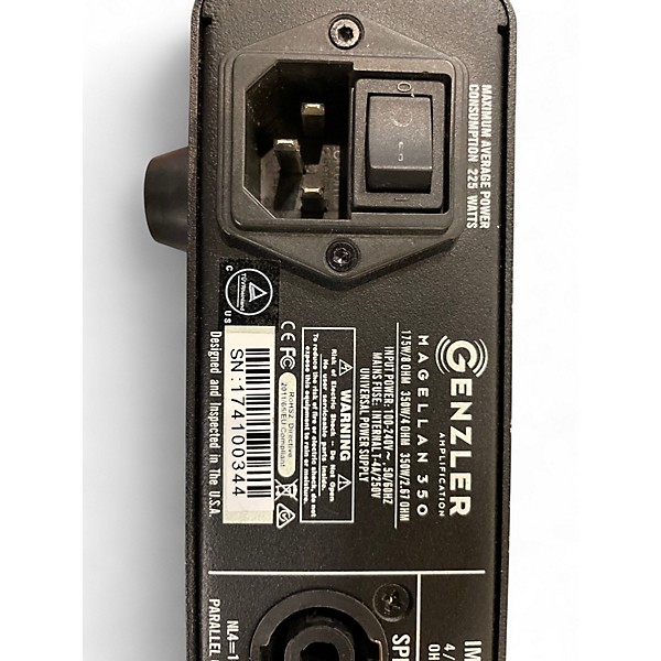 Used Genzler Amplification MAGELLAN 350 Bass Amp Head