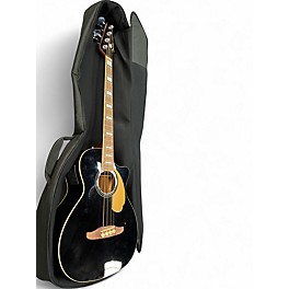 Used Fender KINGMAN BASS Black Acoustic Bass Guitar
