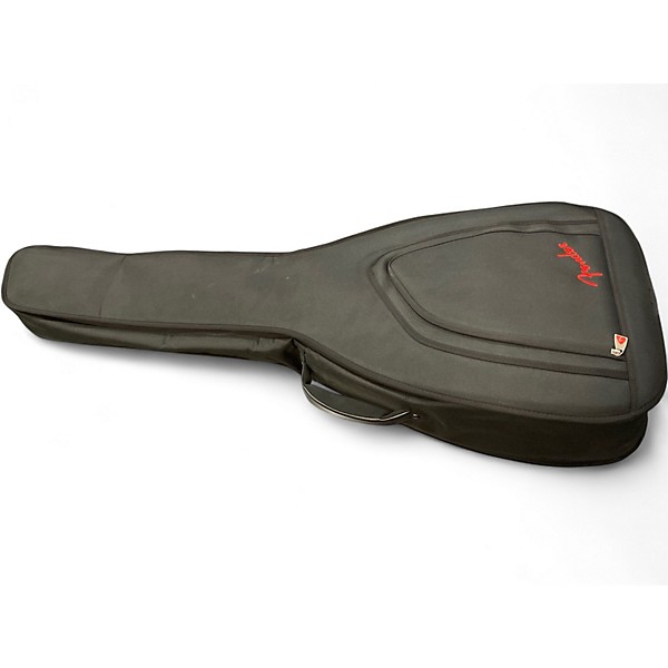 Used Fender KINGMAN BASS Black Acoustic Bass Guitar