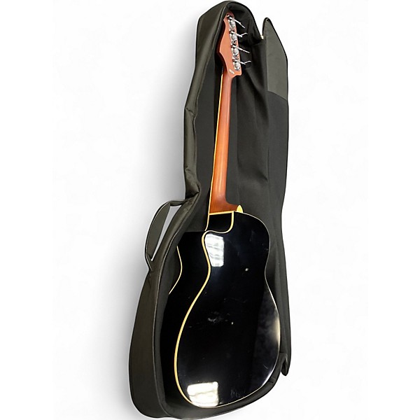 Used Fender KINGMAN BASS Black Acoustic Bass Guitar