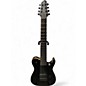 Used Jericho Guitars Fusion Ignition 8 String Satin Black Solid Body Electric Guitar thumbnail