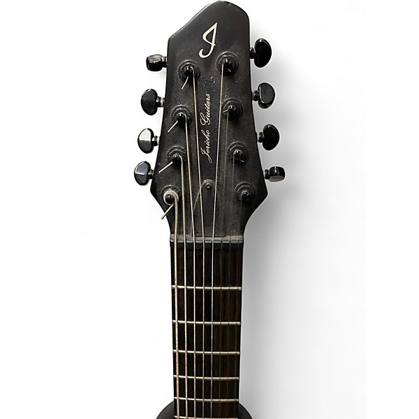 Used Jericho Guitars Fusion Ignition 8 String Satin Black Solid Body Electric Guitar