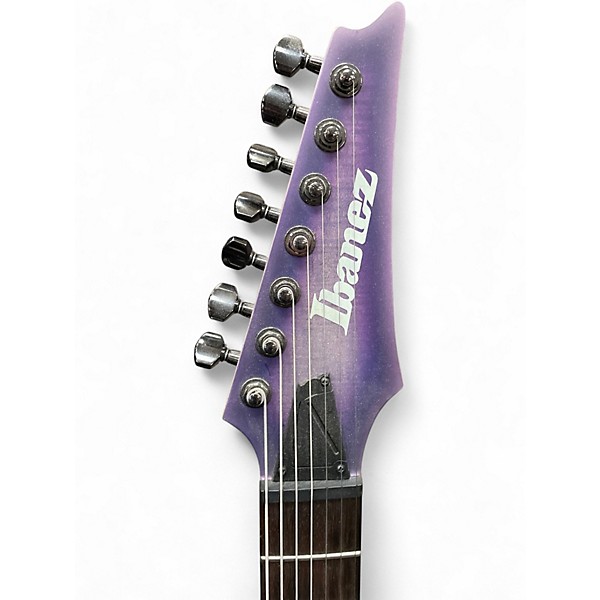 Used Ibanez RGA71AL Axion Label 7 String AURORA BURST Solid Body Electric Guitar