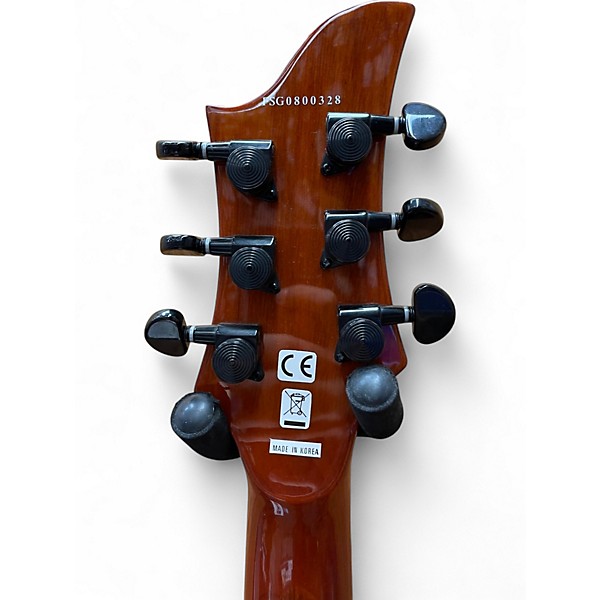 Used Fernandes Ravelle Flamed Maple Solid Body Electric Guitar