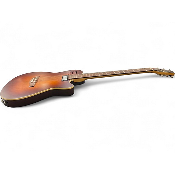 Used Godin A6 Ultra B Baritone Cognac Burst Baritone Guitars