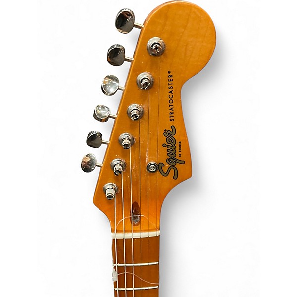 Used Squier Classic Vibe 1950S Stratocaster White Blonde Solid Body Electric Guitar