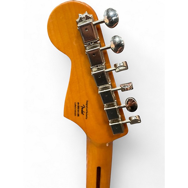 Used Squier Classic Vibe 1950S Stratocaster White Blonde Solid Body Electric Guitar