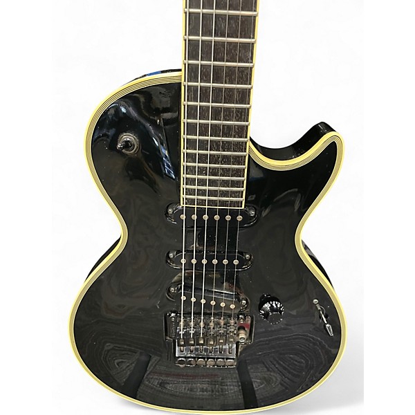 Used ESP E CL 90 ECLIPSE SUGIZO SIGNATURE Black Solid Body Electric Guitar