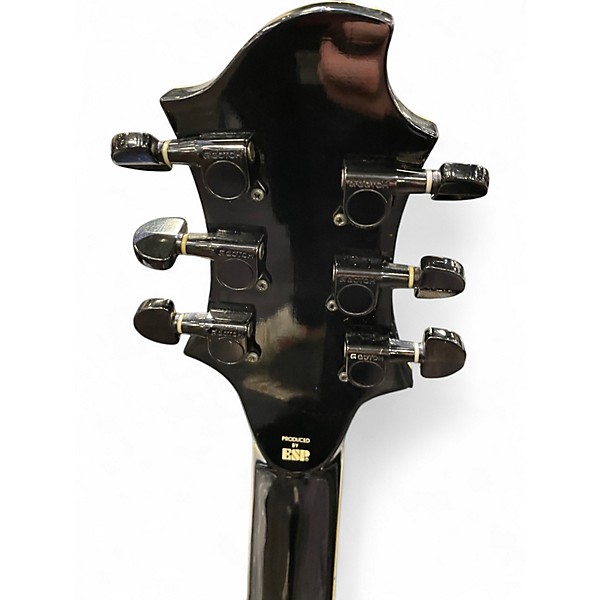 Used ESP E CL 90 ECLIPSE SUGIZO SIGNATURE Black Solid Body Electric Guitar