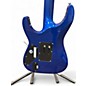 Used ESP LTD M-1 CUSTOM Blue Solid Body Electric Guitar