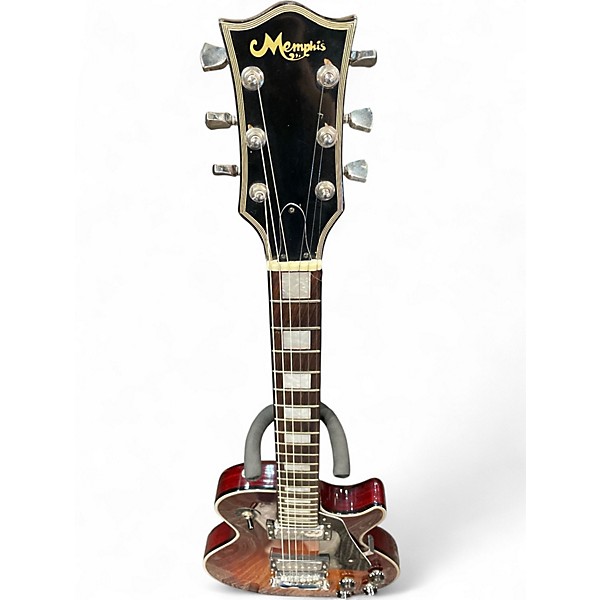 Used Memphis LES PAUL  Japan sunburst Solid Body Electric Guitar