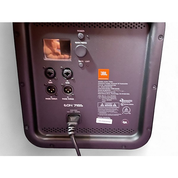 Used JBL Eon718s Powered Subwoofer