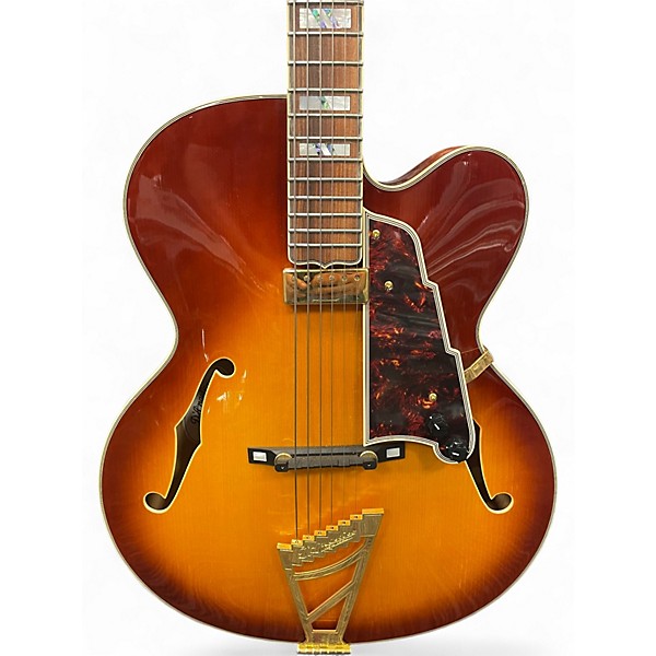 Used D'Angelico EXCEL-EXL-1 Sunburst Hollow Body Electric Guitar