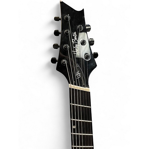 Used 2010s Harley Bennett R457 Black Solid Body Electric Guitar