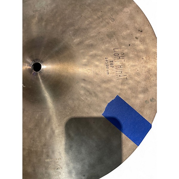 Used Zildjian 14in K Hi Hat Pair Cymbal