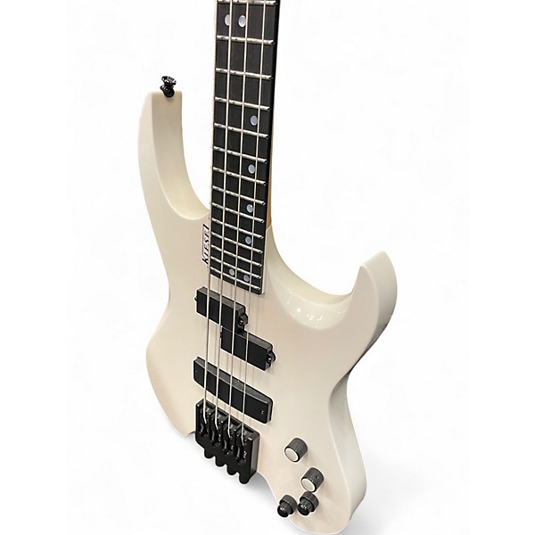 Used Kiesel Vader White Electric Bass Guitar