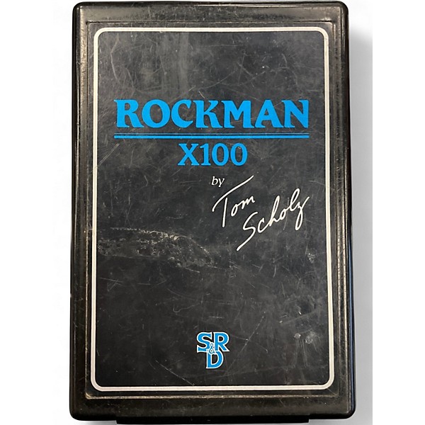 Used 1980s Tom Sholz ROCKMAN X100 Effect Pedal