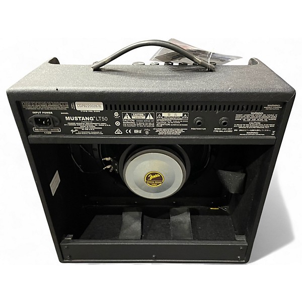 Used Fender Mustang LT50 50W 1x12 Guitar Combo Amp