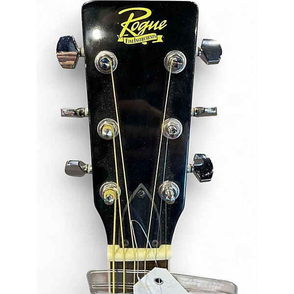 Used Rogue resonator Black Acoustic Guitar