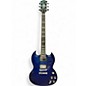 Used Gibson SG Supreme Blue Burst Solid Body Electric Guitar thumbnail