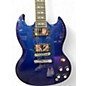 Used Gibson SG Supreme Blue Burst Solid Body Electric Guitar