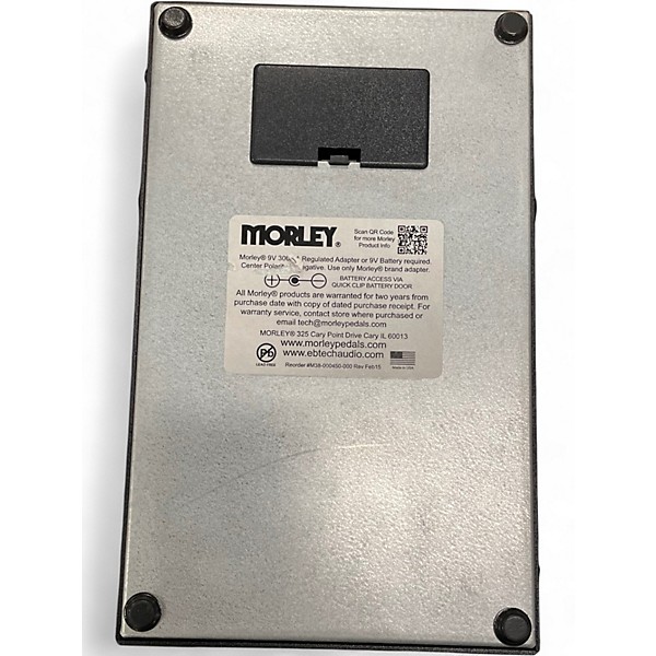 Used Morley PWOV Power Wah Volume Effect Pedal