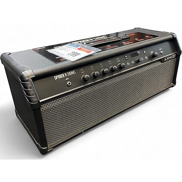 Used Line 6 Spider V 240HC Solid State Guitar Amp Head