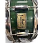 Used Pearl 14X5.5 Masters Studio Snare Green Drum