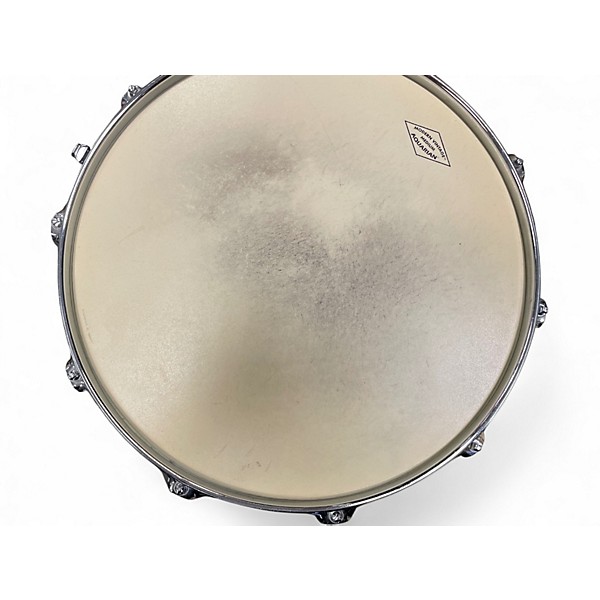 Used Pearl 14X5.5 Masters Studio Snare Green Drum