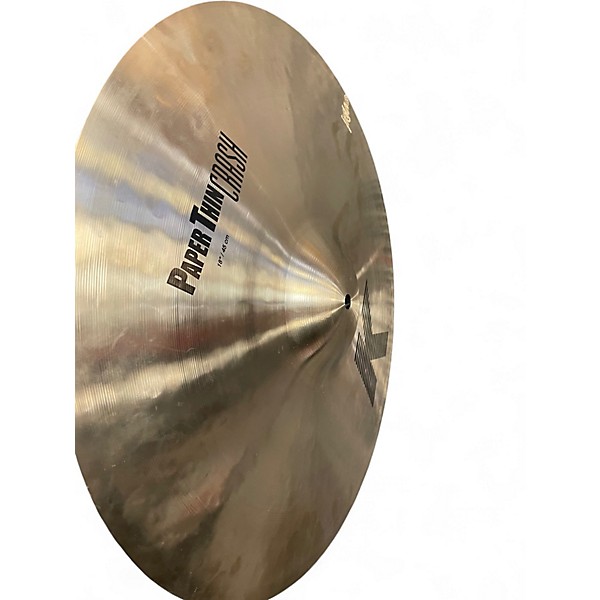 Used Zildjian 18in K PAPER THIN CRASH Cymbal