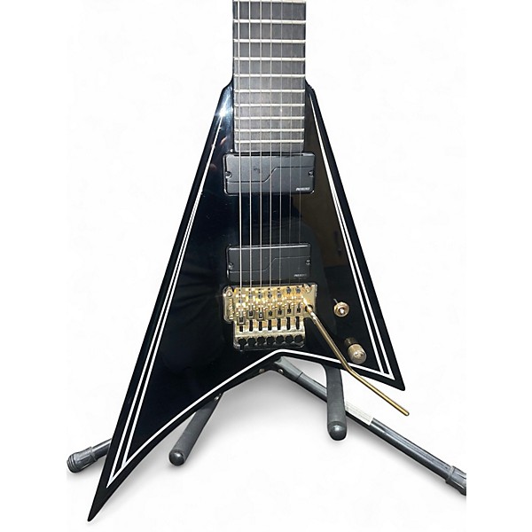 Used Jackson Pro Series Signature Mark Heylmun Black Solid Body Electric Guitar